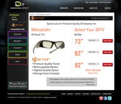 Buy Mitsubishi 3D Glasses